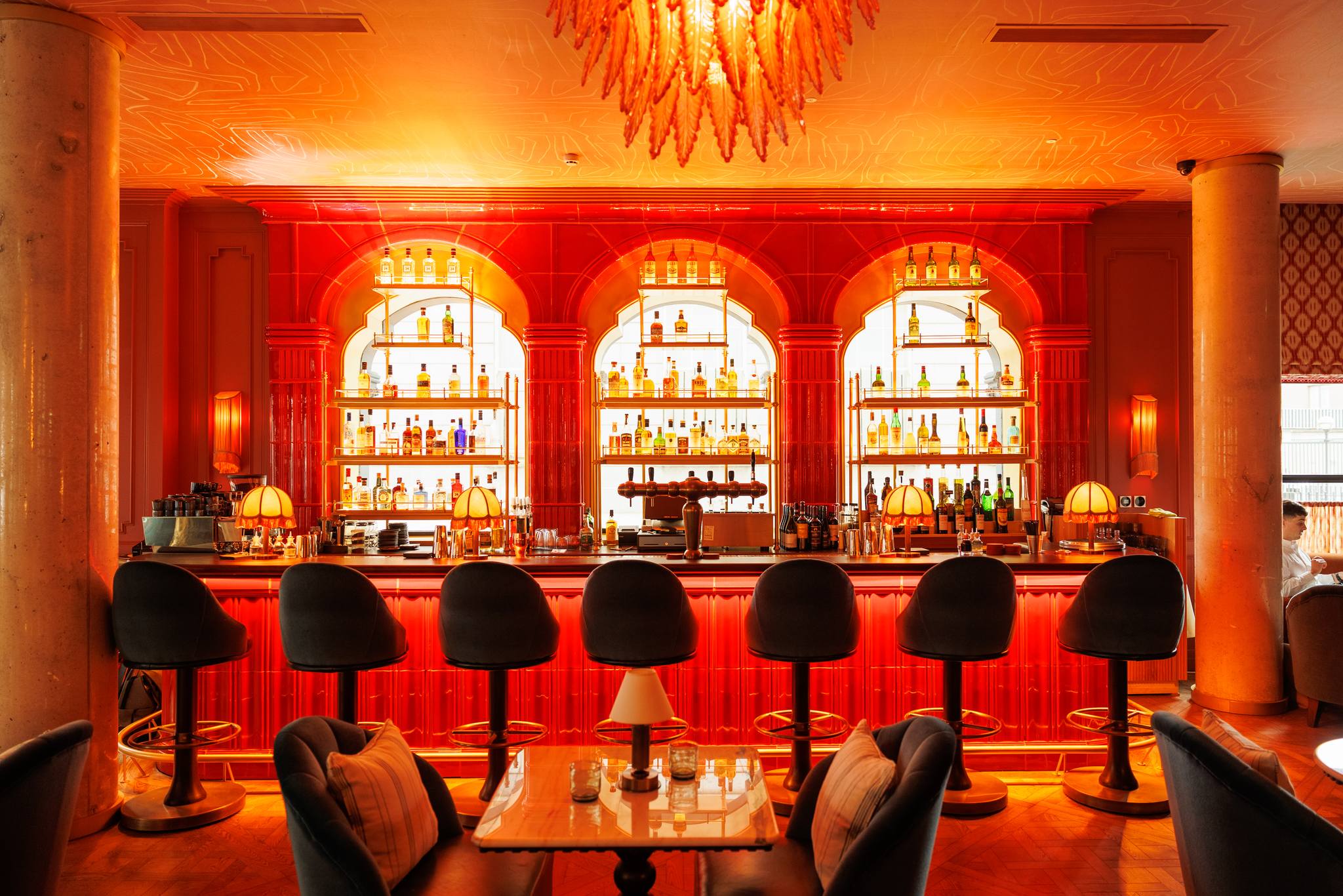The Collins Club at The Leinster in Dublin, Ireland