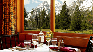 The Dining Room at Jenny Lake Lodge